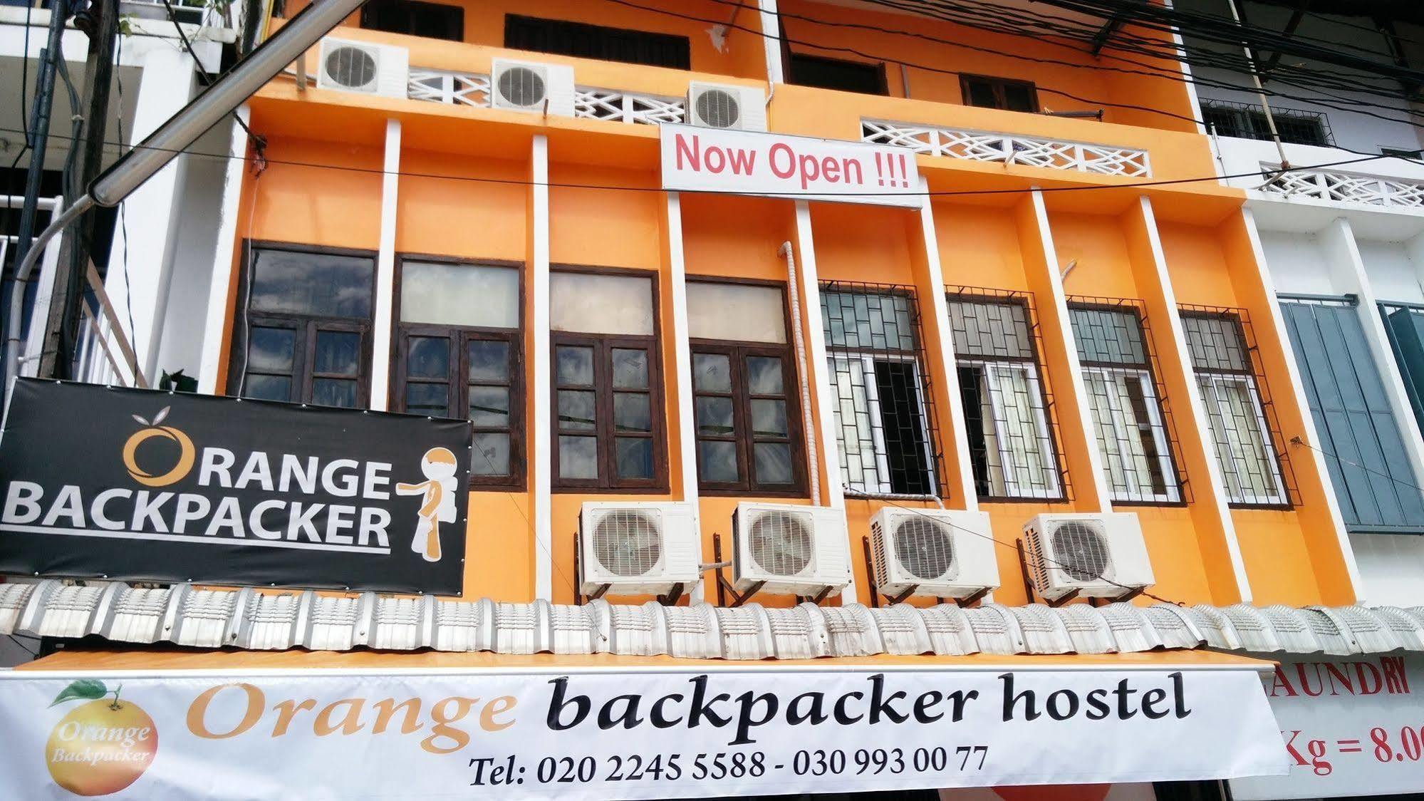 Orange Backpacker Hostel Vientiane Exterior foto